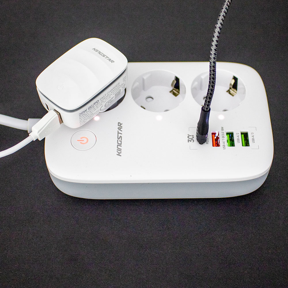 چند راهی برق کینگ استار مدل KPS5170PD