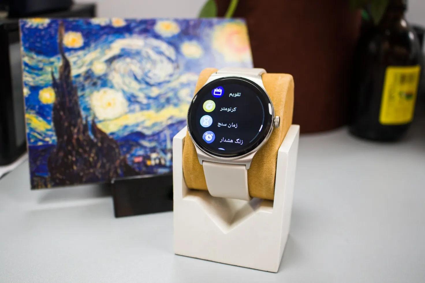 تنظیم ساعت و تاریخ ساعت هوشمند