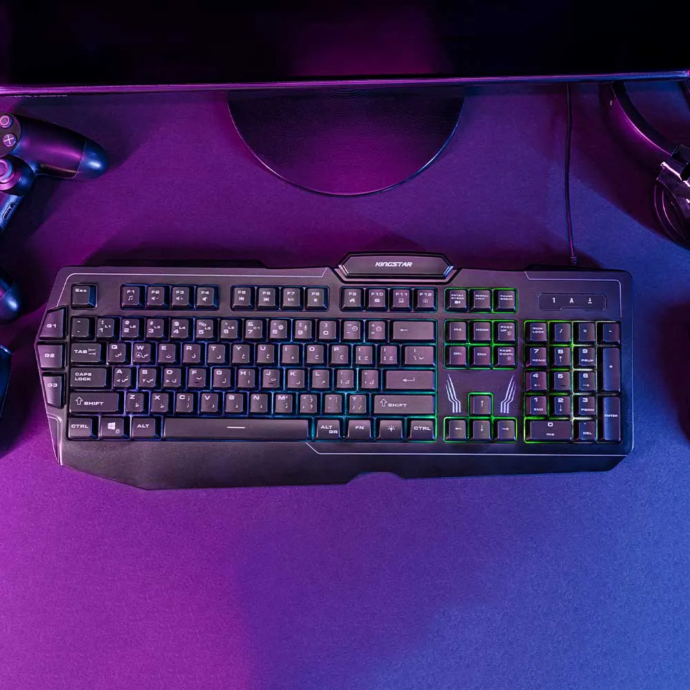 کیبورد گیمینگ کینگ استار مدل KB172G
